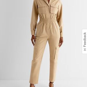 Utility Straight Leg Chino Jumpsuit
